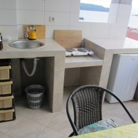 Suite № 4 for rent in Rafailovići, 110 m from the beach